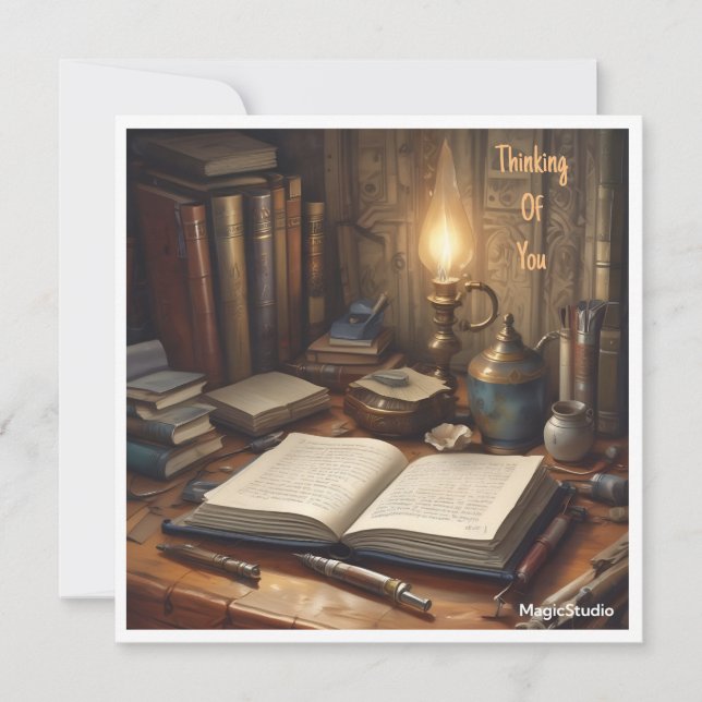 Tarjeta de Invitación para el pensamiento de AI (Anverso)