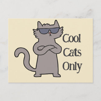 Tarjeta de Invitación para Eventos de Gatos Genial