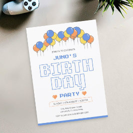 Tarjeta de Invitación para Fiesta de Cumpleaños co