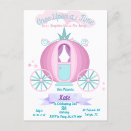 Tarjeta de Invitación para Fiesta de Cumpleaños de