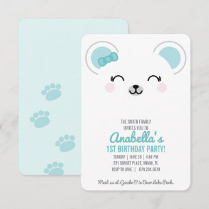 Tarjeta de Invitación para Fiesta de Cumpleaños de