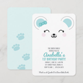 Tarjeta de Invitación para Fiesta de Cumpleaños de
