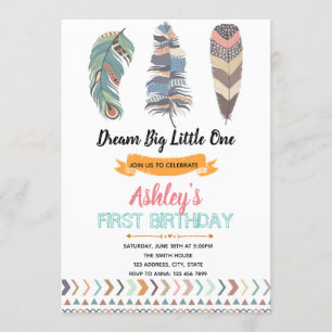 Tarjeta de invitación para fiesta de cumpleaños tr