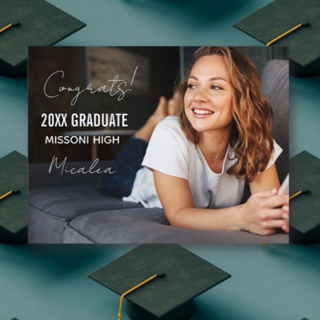 Tarjeta de invitación para fiesta de graduación (Subido por el creador)