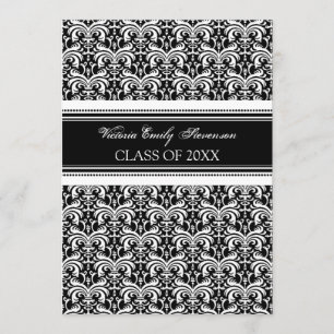 Tarjeta de invitación para fiesta de graduación de