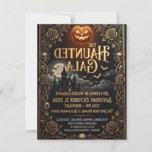 Tarjeta de Invitación para Fiesta de Halloween de