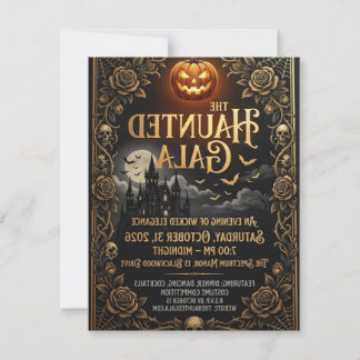 Tarjeta de Invitación para Fiesta de Halloween de
