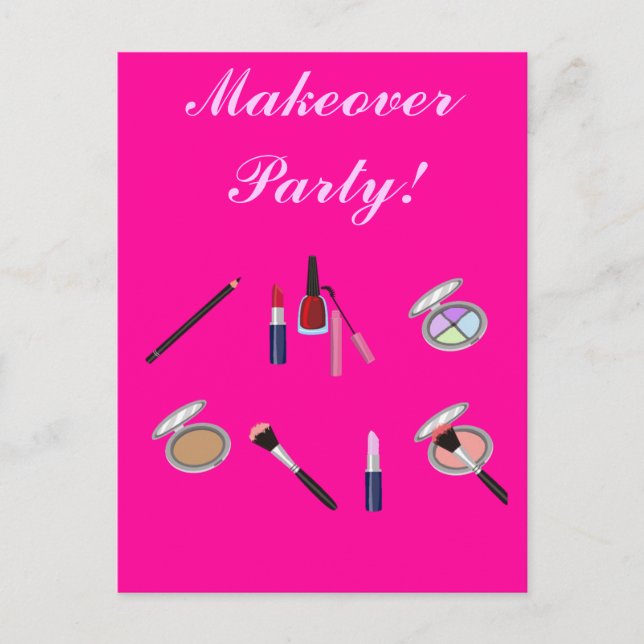 Tarjeta de invitación para la fiesta de la toma de (Anverso)
