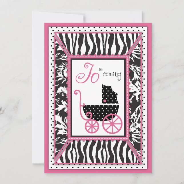 Tarjeta de invitación para Moda Boutique (Anverso)