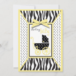 Tarjeta de invitación para Moda Boutique Baby