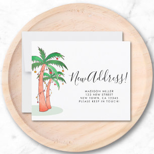 Tarjeta de Invitación para movimiento de palmeras 