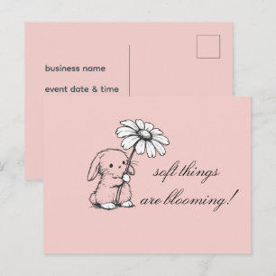 Tarjeta de Invitación para Negocios Cosas Suaves E