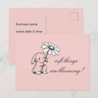 Tarjeta de Invitación para Negocios Cosas Suaves E