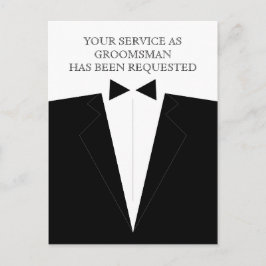 Tarjeta de invitación para Padrino de Boda o Acomp
