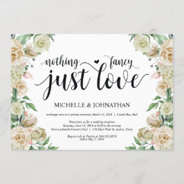 Tarjeta de invitación para recepción de boda de es