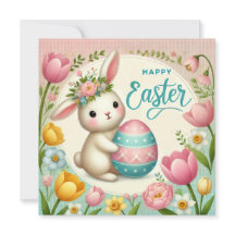 TARJETA DE INVITACIÓN PARA SOMBRERO DE PASCUA