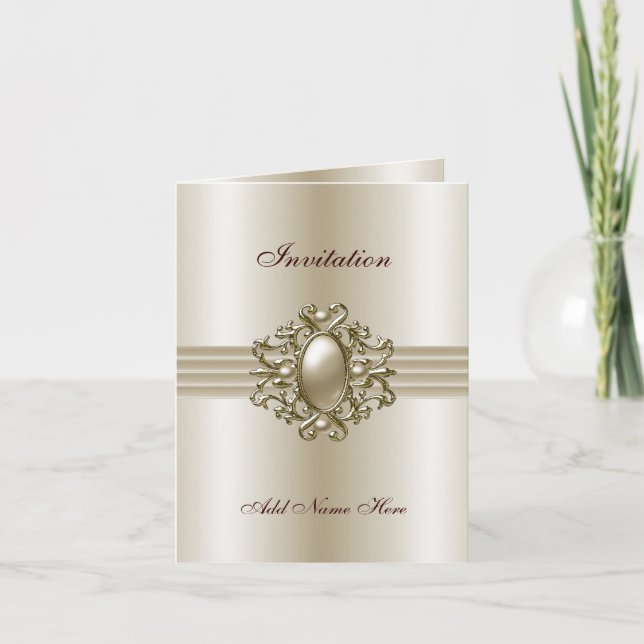 Tarjeta de invitación para todas las ocasiones Ele (Anverso)