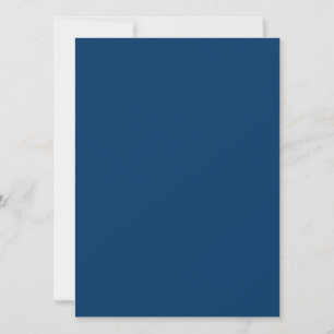 Tarjeta de Invitación Personalizada Azul Medianoch