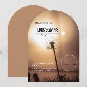 Tarjeta de invitación personalizada de Acción de G