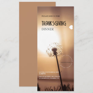 Tarjeta de invitación personalizada de Acción de G