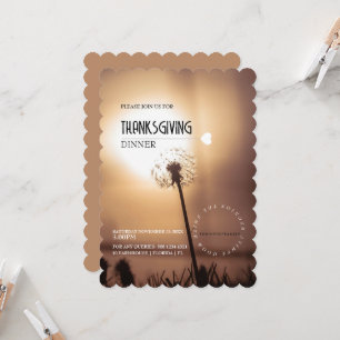 Tarjeta de invitación personalizada de Acción de G