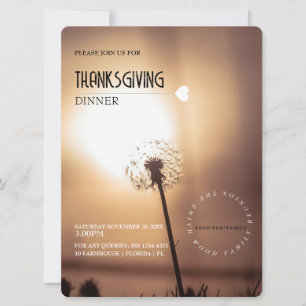 Tarjeta de invitación personalizada de Acción de G