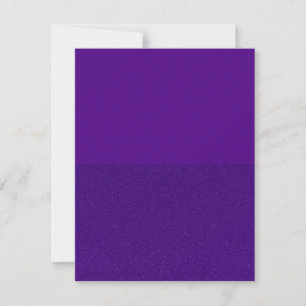 Tarjeta de Invitación Personalizada Morada Half-an