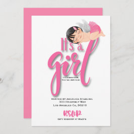 Tarjeta de Invitación plana