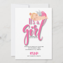 Tarjeta de Invitación plana