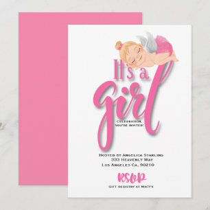 Tarjeta de Invitación plana