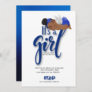 Tarjeta de Invitación plana