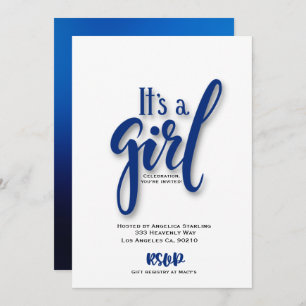 Tarjeta de Invitación plana