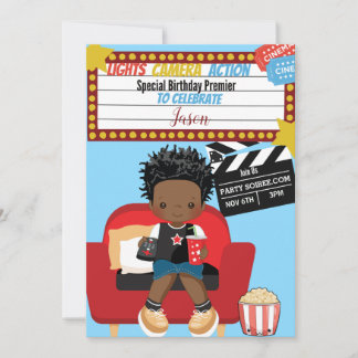 Tarjeta de invitación Poppin Birthday 2