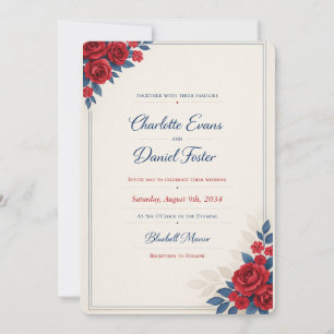 tarjeta de invitación premium