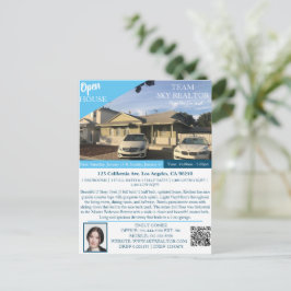 Tarjeta de Invitación Realtor Open House