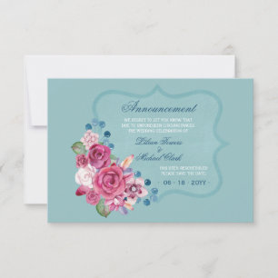 Tarjeta de Invitación reprogramada