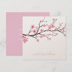 TARJETA DE INVITACIÓN: SAKURA CHERRY BLOSSOMS