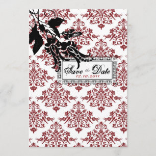 Tarjeta de invitación SD de Red Brocade