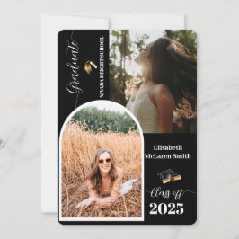 Tarjeta de Invitación Senior 2025 - Graduado Minim