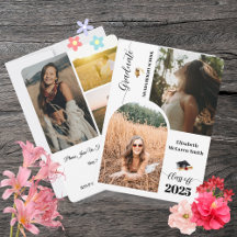 Tarjeta de Invitación Senior 2025 - Graduado Minim