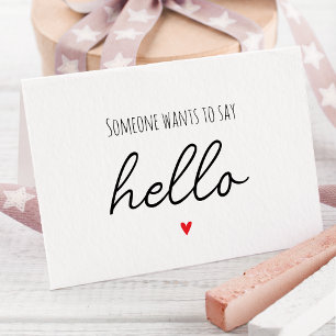 Tarjeta de Invitación simple de sorpresa revelar e