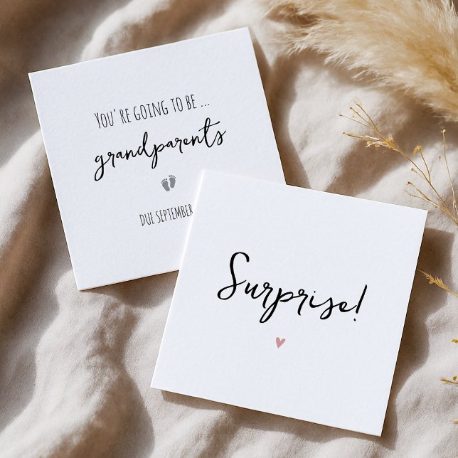 Tarjeta de Invitación simple para el embarazo de l (Subido por el creador)