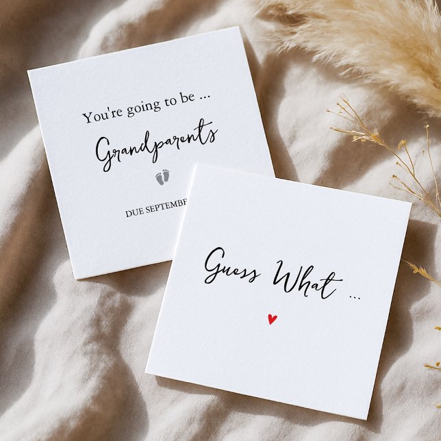 Tarjeta de Invitación simple para el embarazo de l (Subido por el creador)
