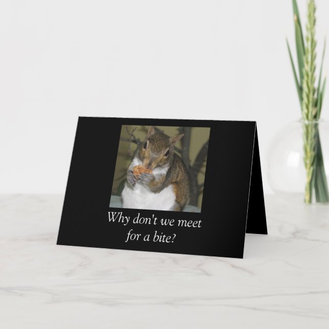 Tarjeta de invitación "Summer" para el almuerzo (Anverso)