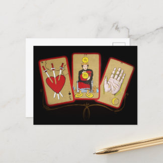 Tarjeta de invitación Tarot Cards