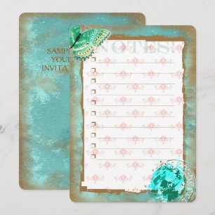 TARJETA DE INVITACIÓN TURMALINA 4