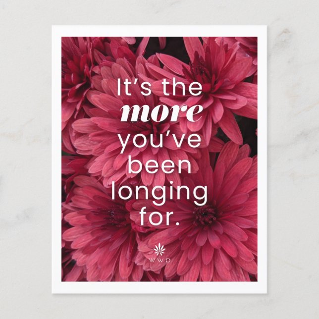 Tarjeta de invitación WWP (grande) (Anverso)