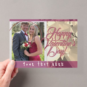Tarjeta de Invitaciones Acrílicas para San Valentí