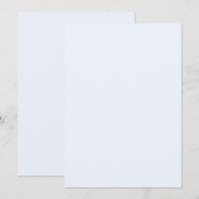 Tarjeta de Invitaciones de invitaciones planas de  (Anverso / Reverso)