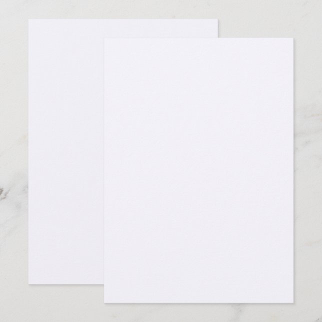 Tarjeta de Invitaciones de invitaciones planas de  (Anverso / Reverso)